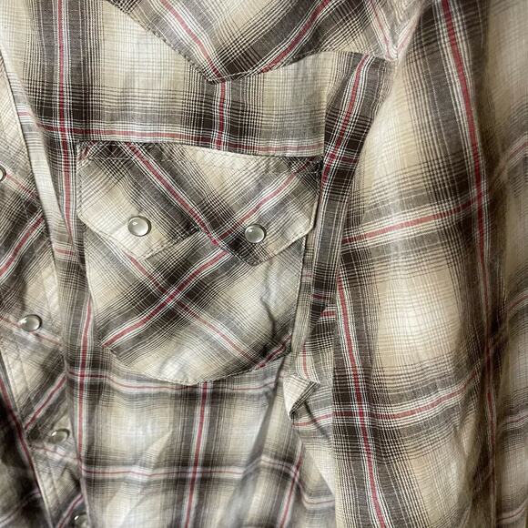 Wrangler Western Snap Shirts size Large - Picture 6 of 8